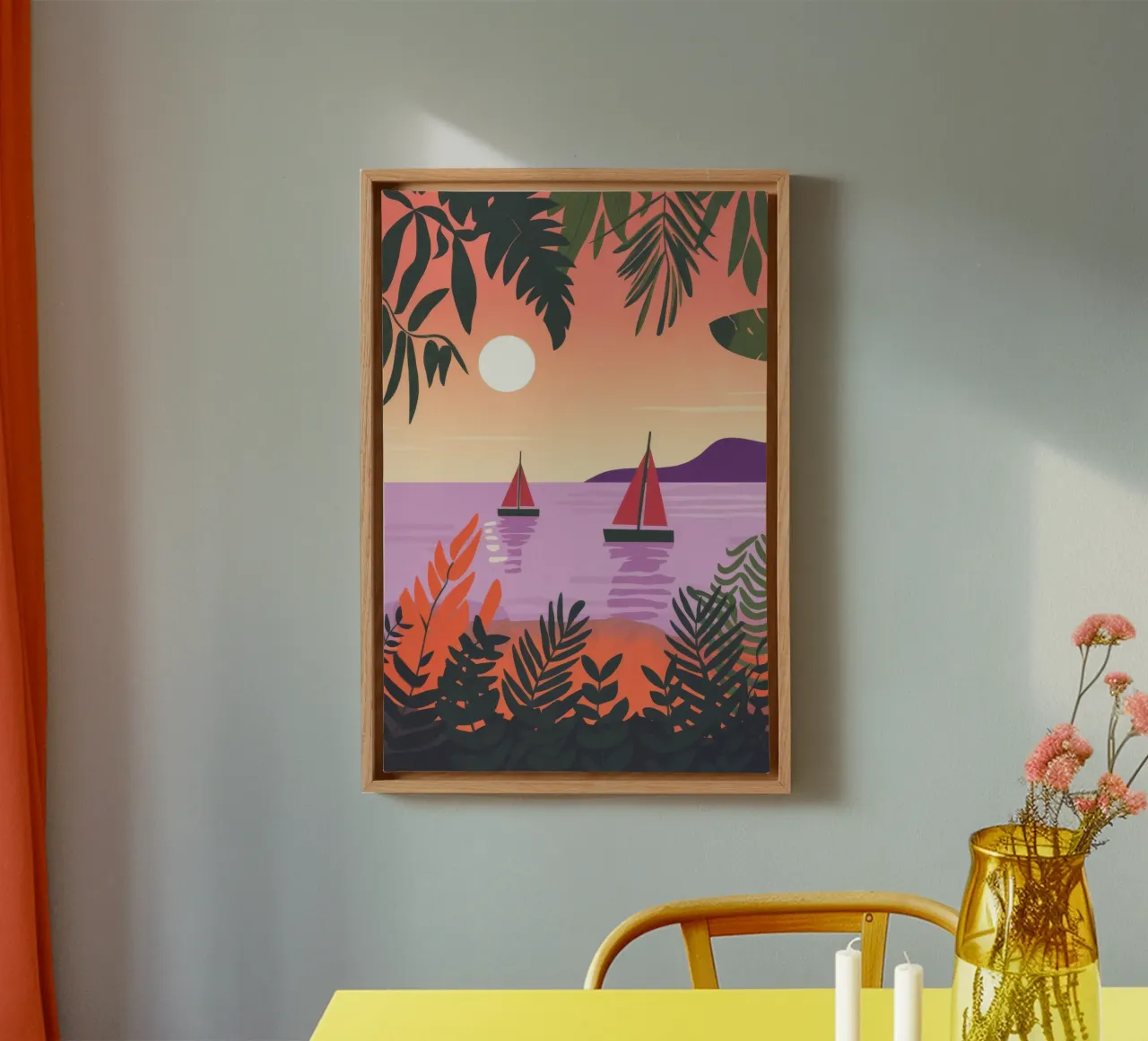 Sunset Sailing Adventure canvas by Lumina Vision