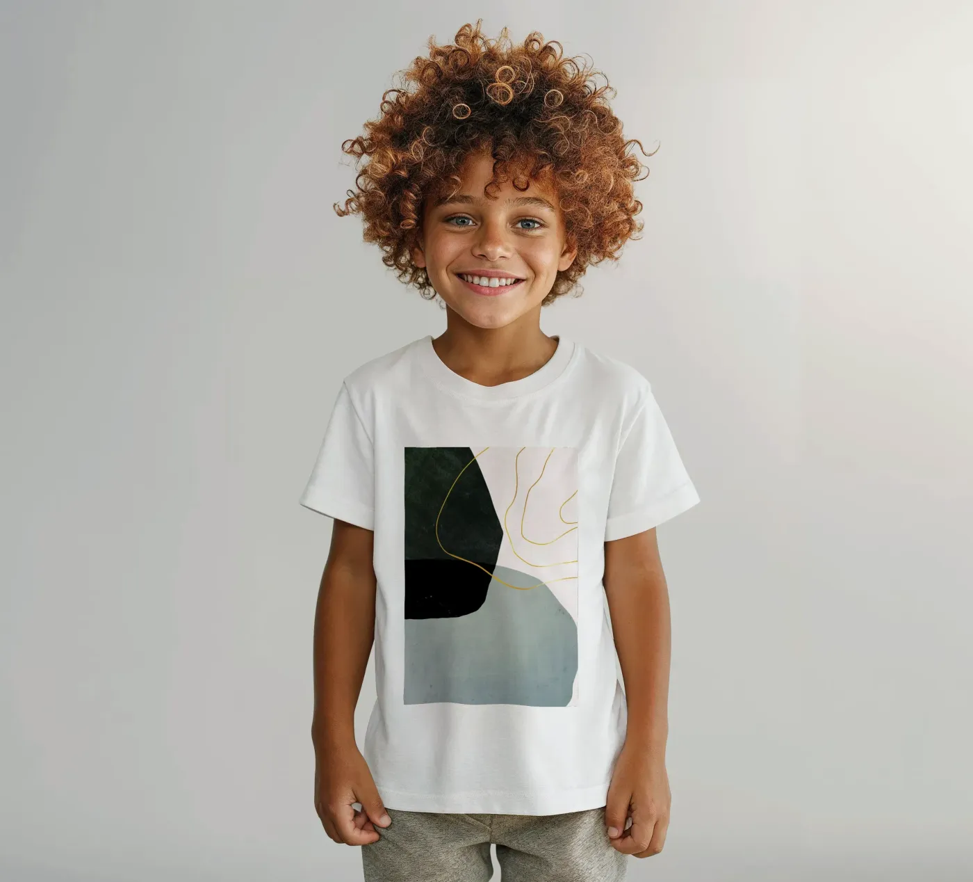 Gold Interplay t-shirt bambini da Pure