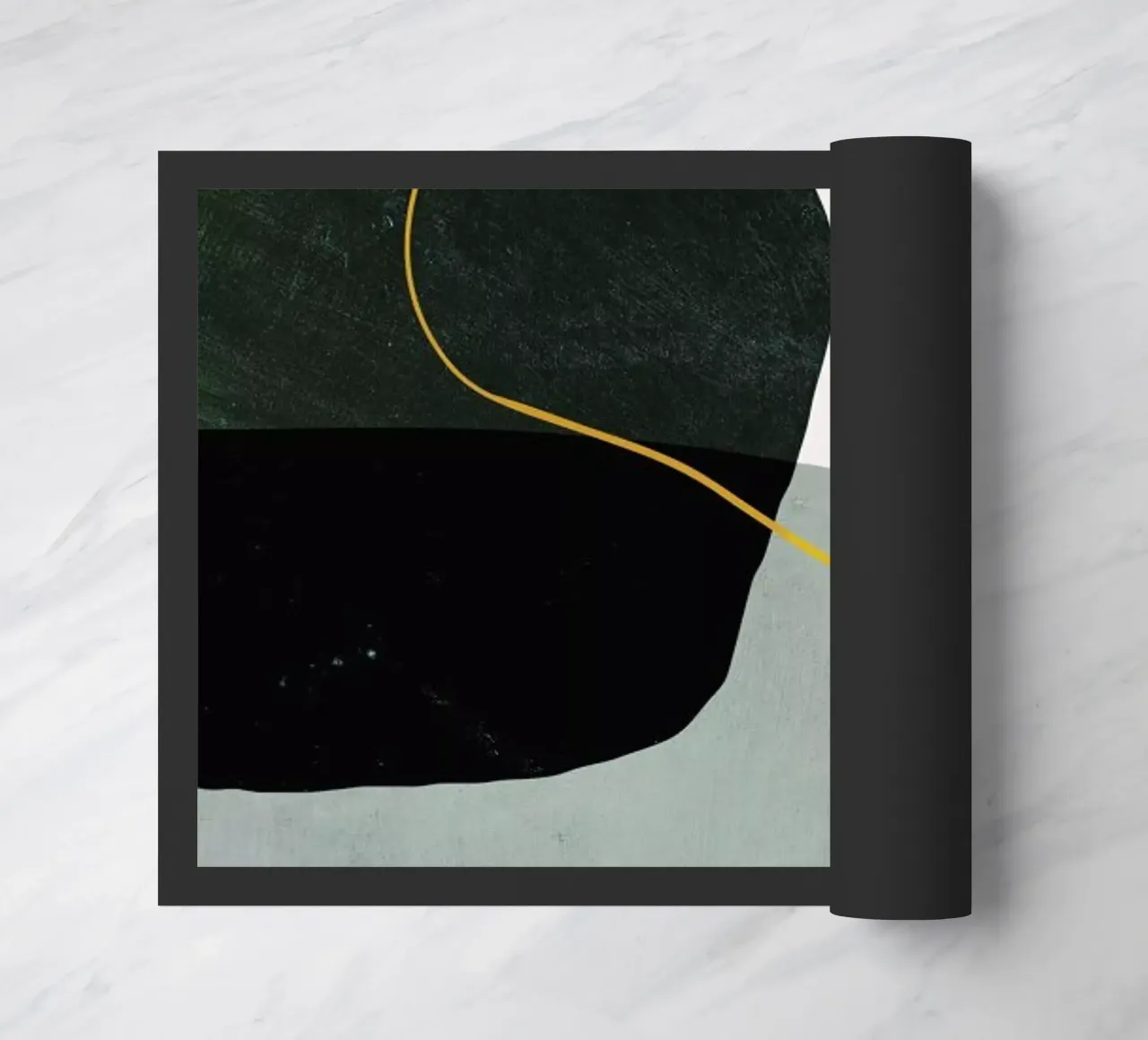 Gold Interplay Fußmatte von Pure