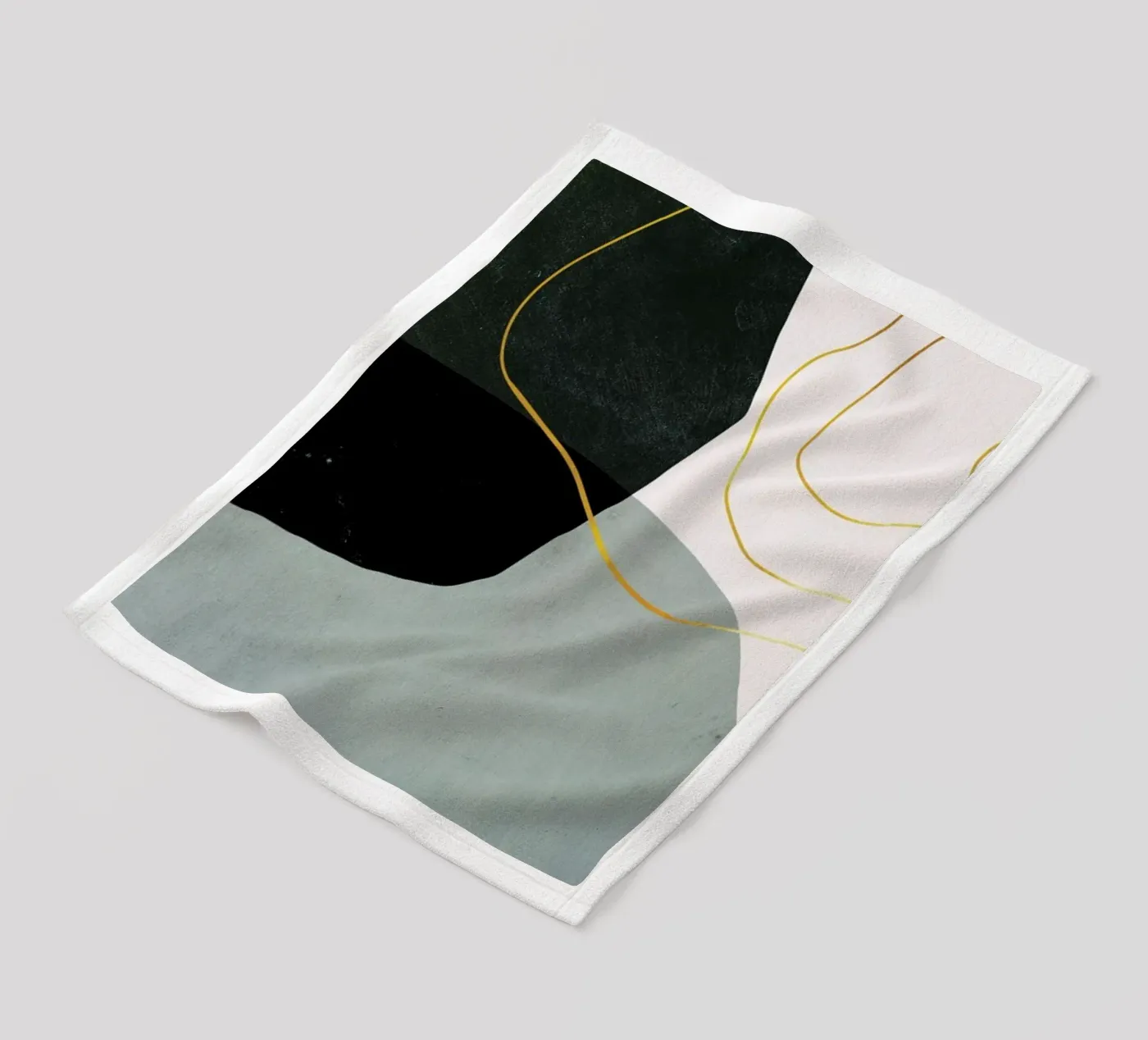 Gold Interplay fleecedeken van Pure