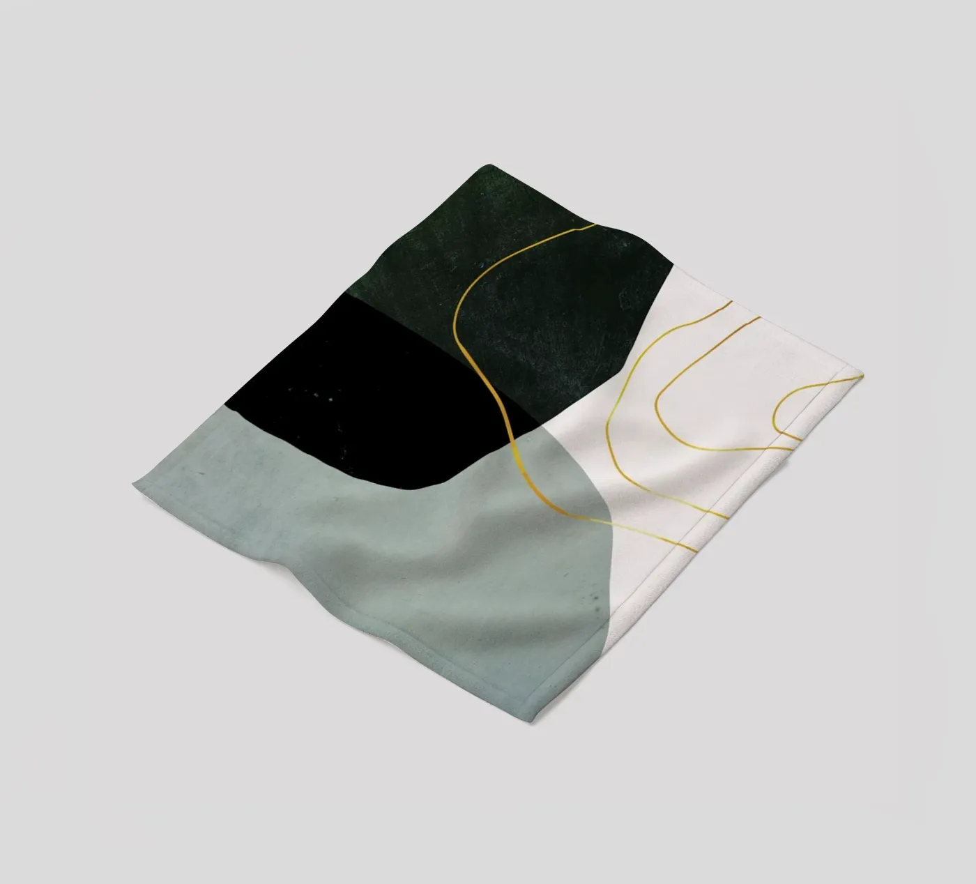 Gold Interplay fleecedeken van Pure