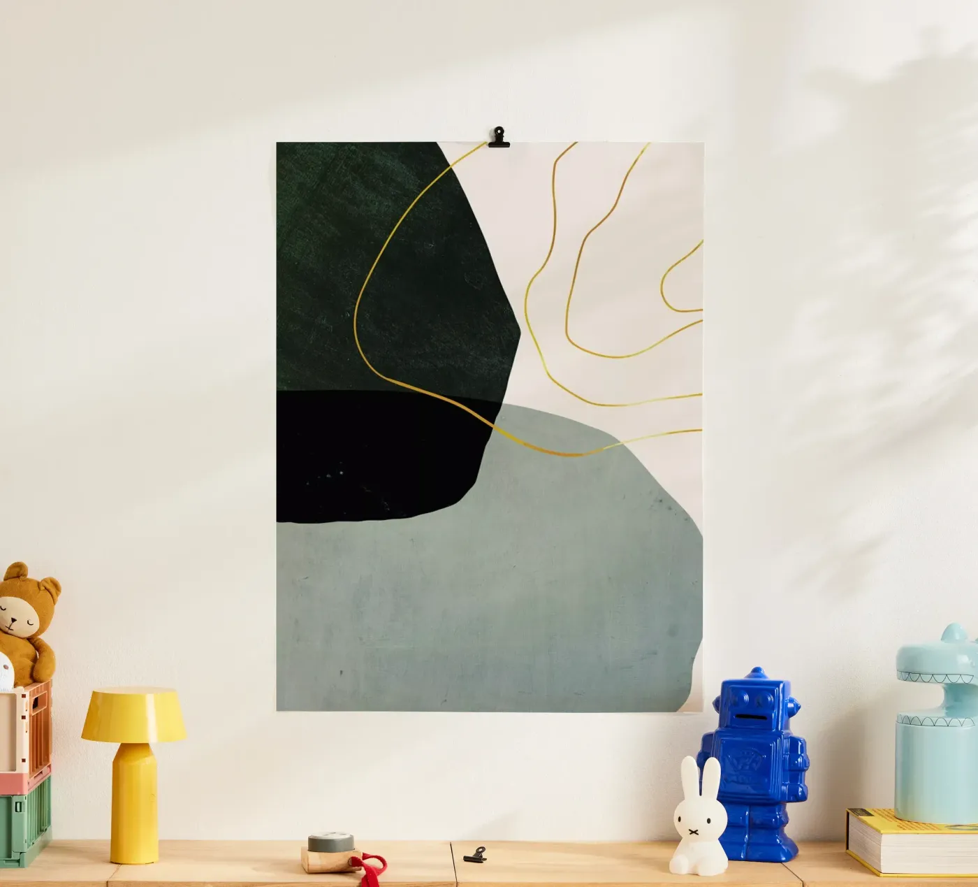 Gold Interplay poster da Pure