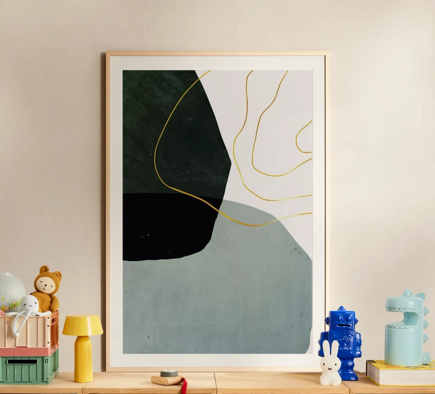 Gold Interplay poster da Pure