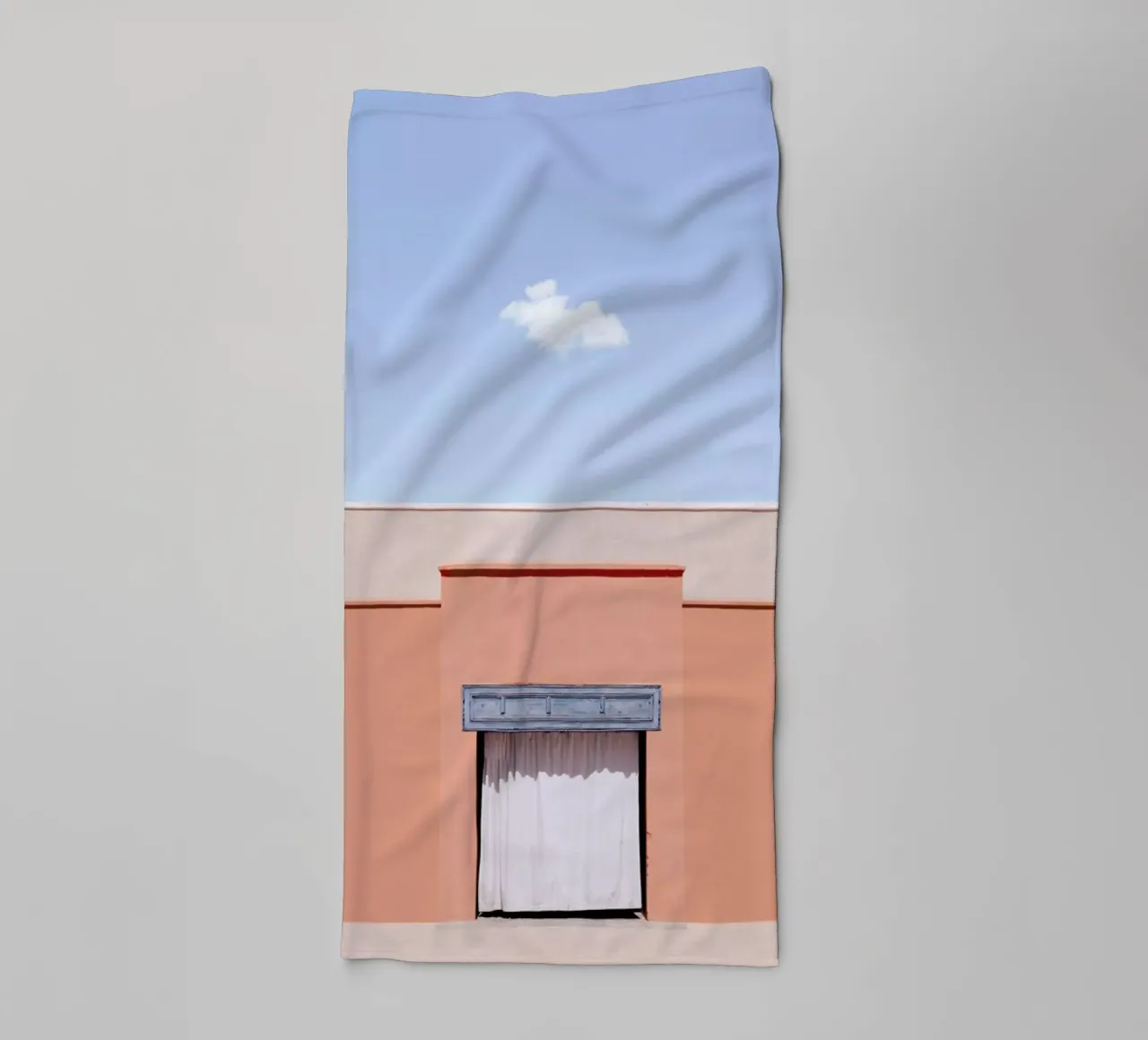 Behind The Curtain towel by Rupert Höller