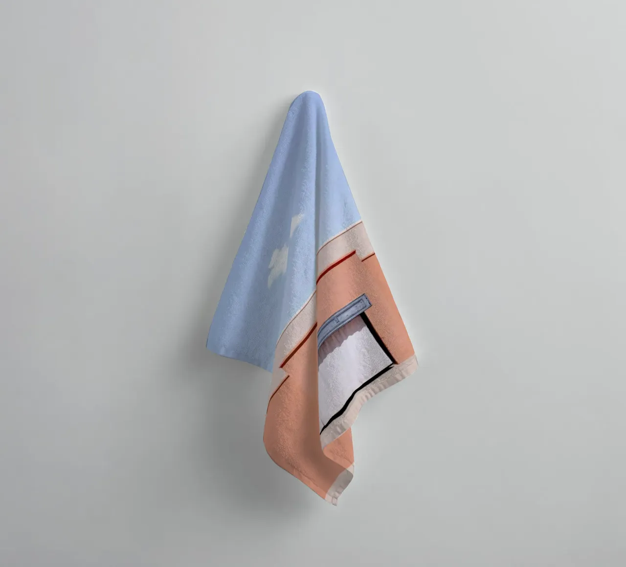 Behind The Curtain towel by Rupert Höller