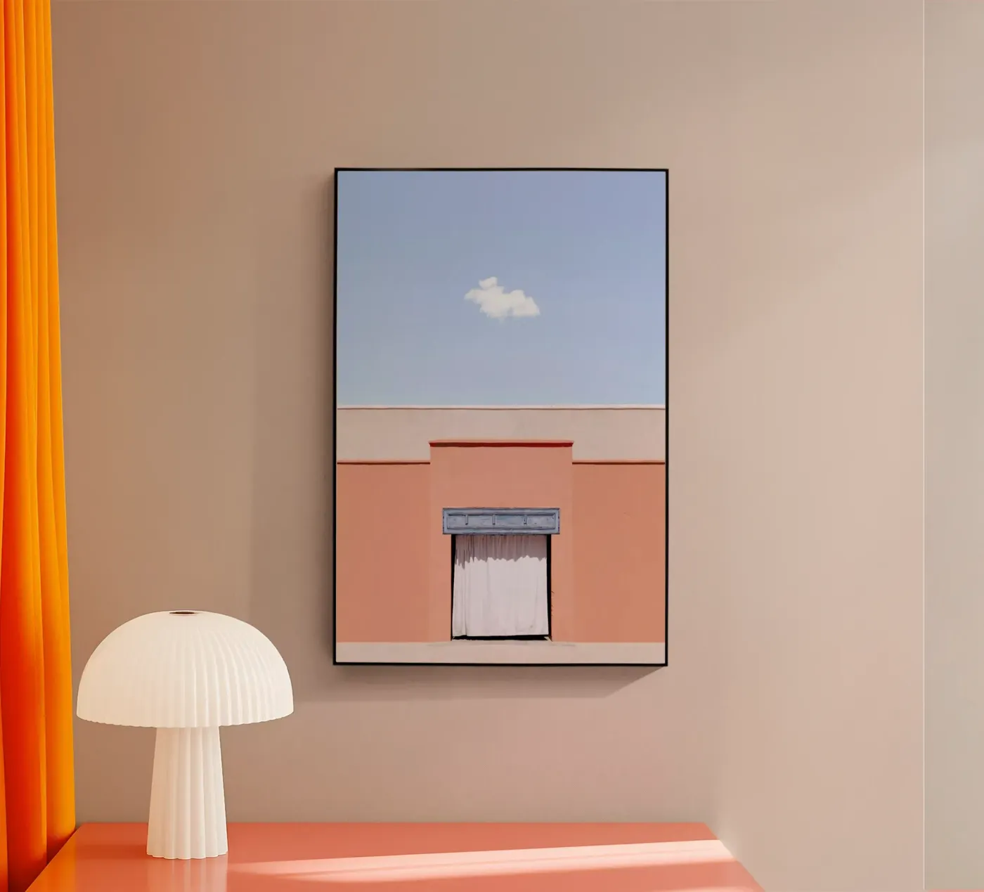 Behind The Curtain plexiglass da Rupert Höller