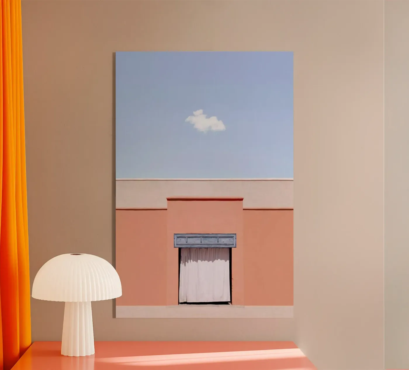 Behind The Curtain plexiglass da Rupert Höller