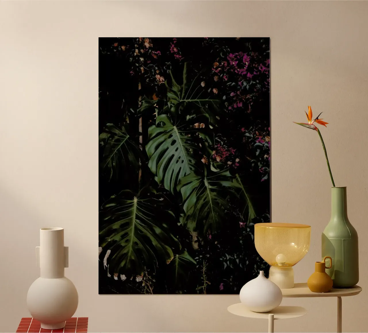 It's A Monstera Poster von Flora & Fauna