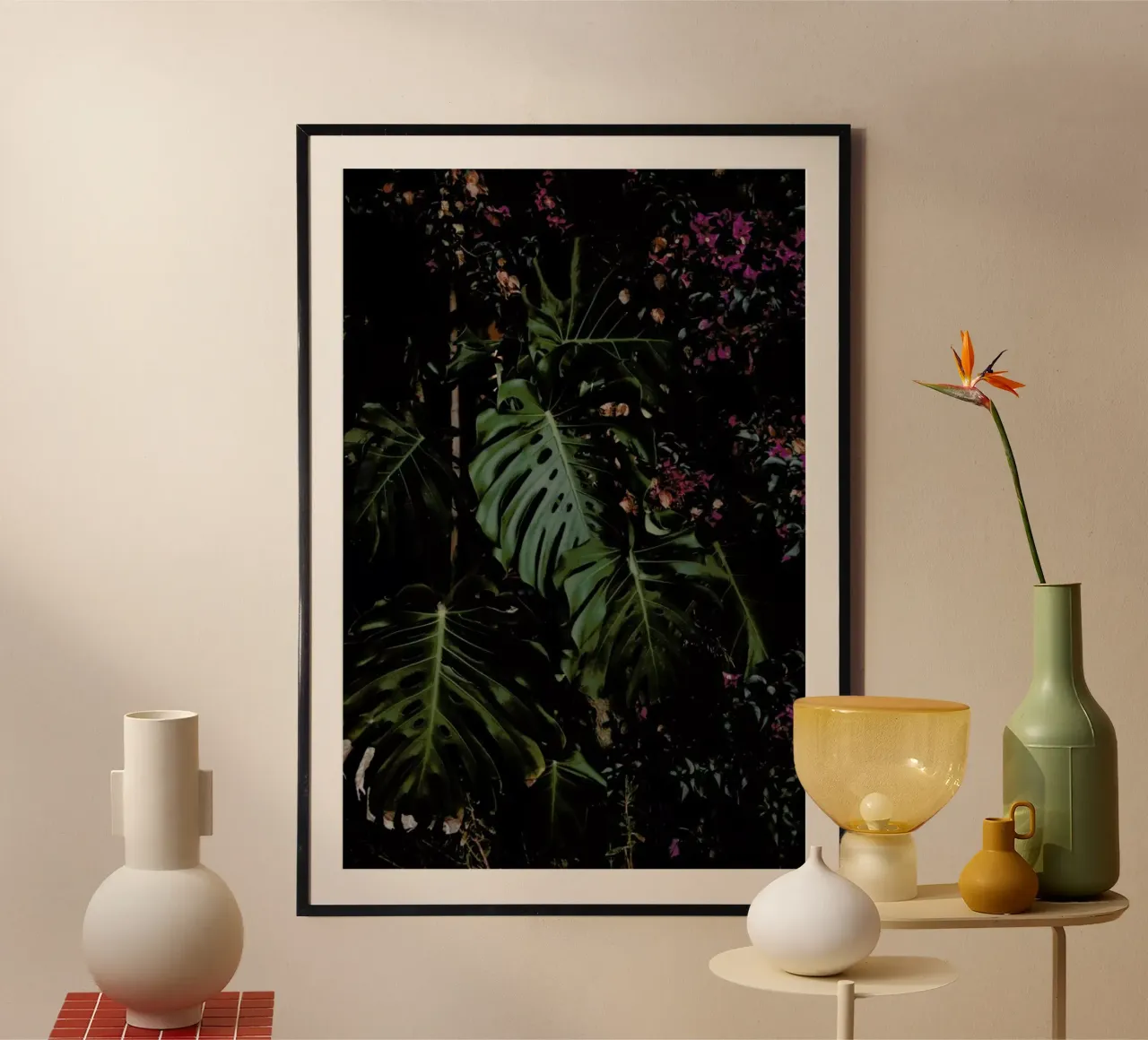 It's A Monstera Poster von Flora & Fauna