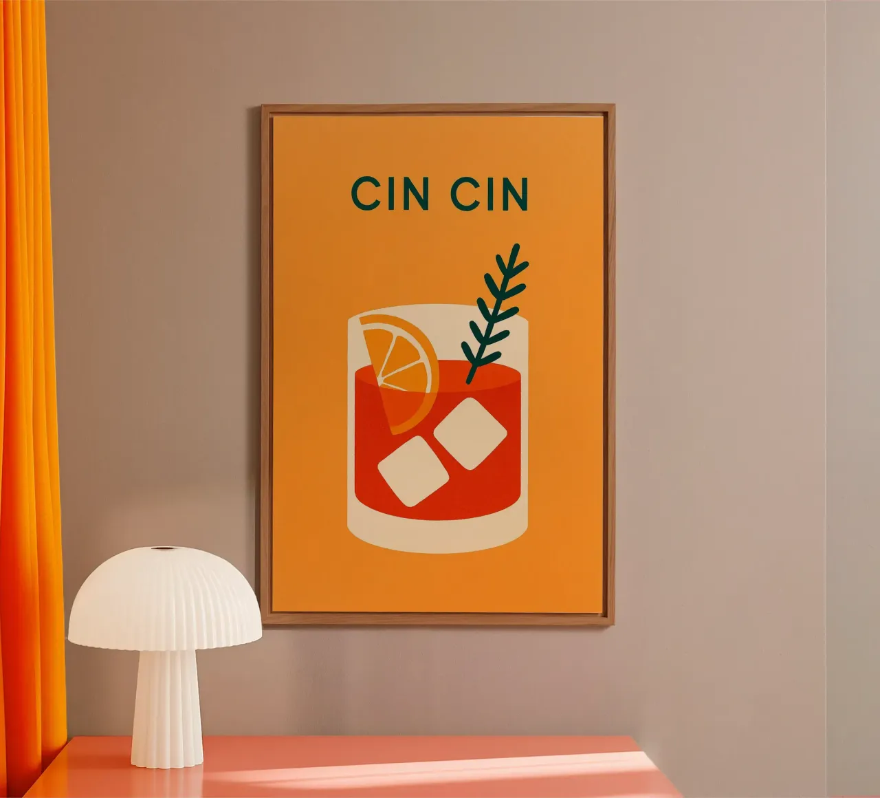 Cin Cin – Aperitivo in Farbe alluminio dibond da Grande Bellezza