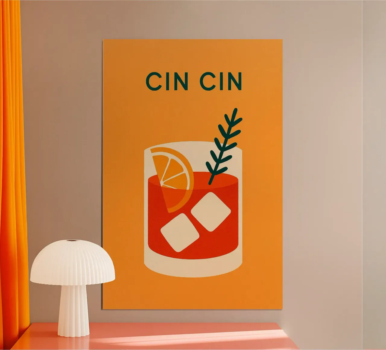 Cin Cin – Aperitivo in Farbe carta hahnemühle da Grande Bellezza