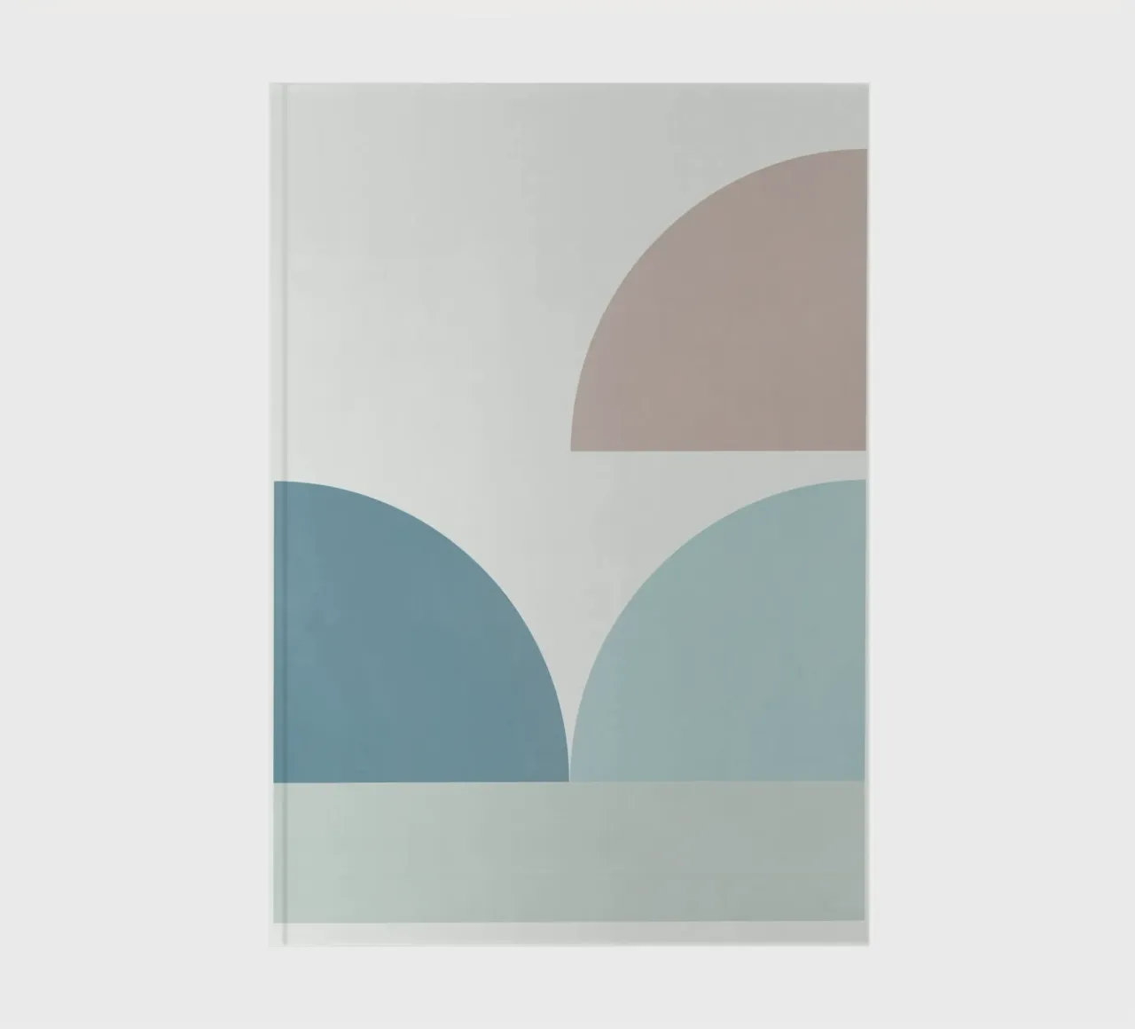 Geometric shape compo 01 notebook by Little Dean