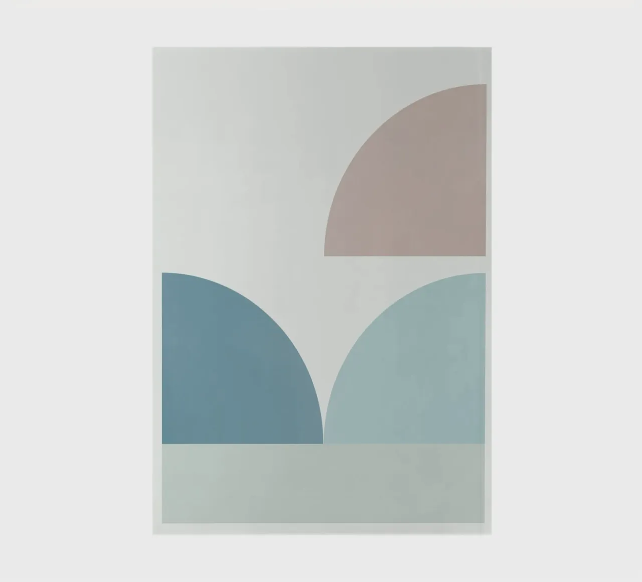 Geometric shape compo 01 notebook by Little Dean