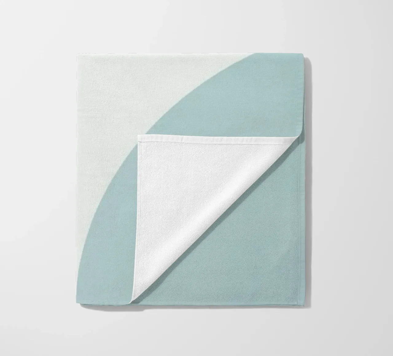 Geometric shape compo 01 beach towel by Little Dean