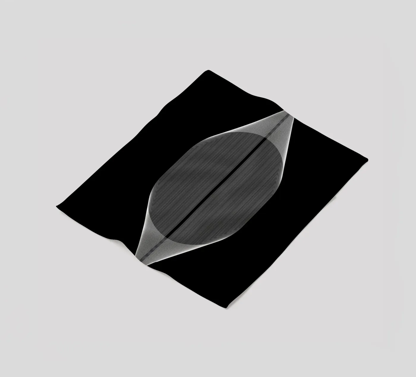 Oval 2 fleece blanket by LeDieg