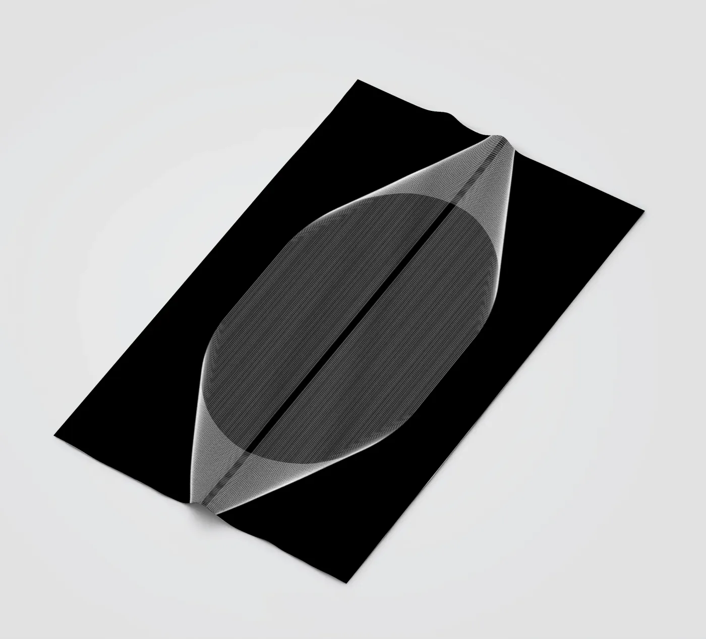 Oval 2 Fleecedecke von LeDieg