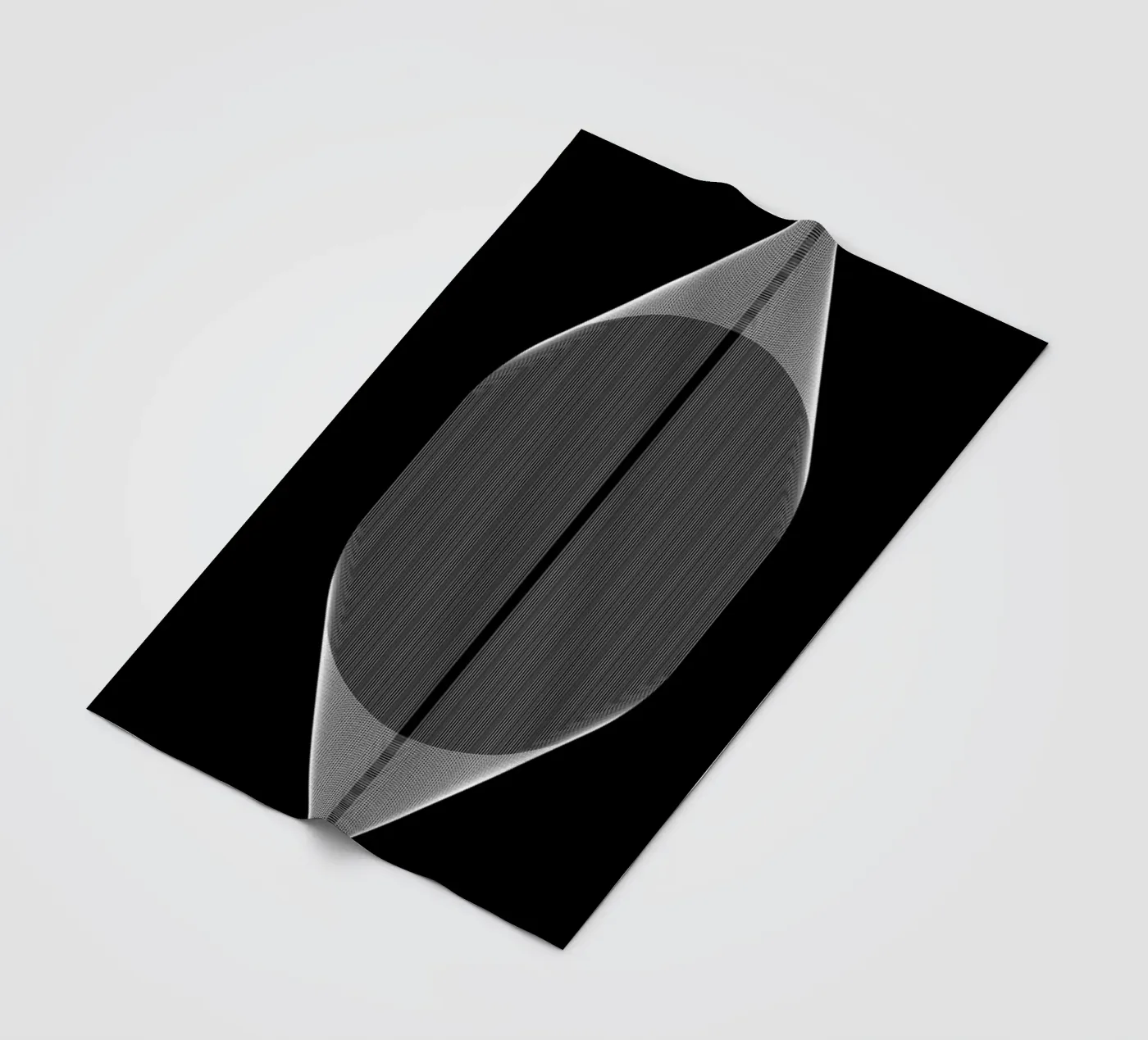Oval 2 fleece blanket by LeDieg