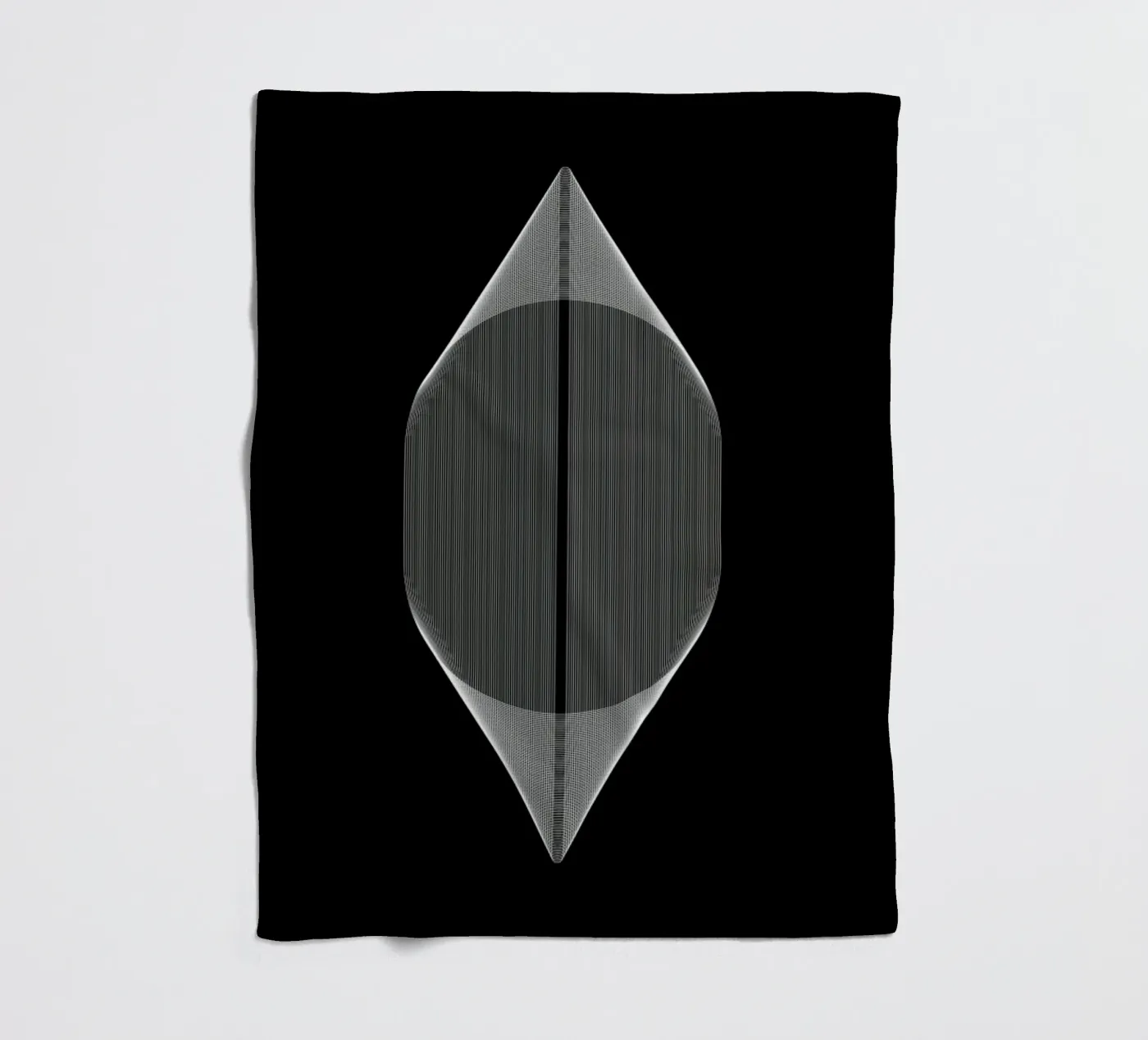 Oval 2 fleece blanket by LeDieg