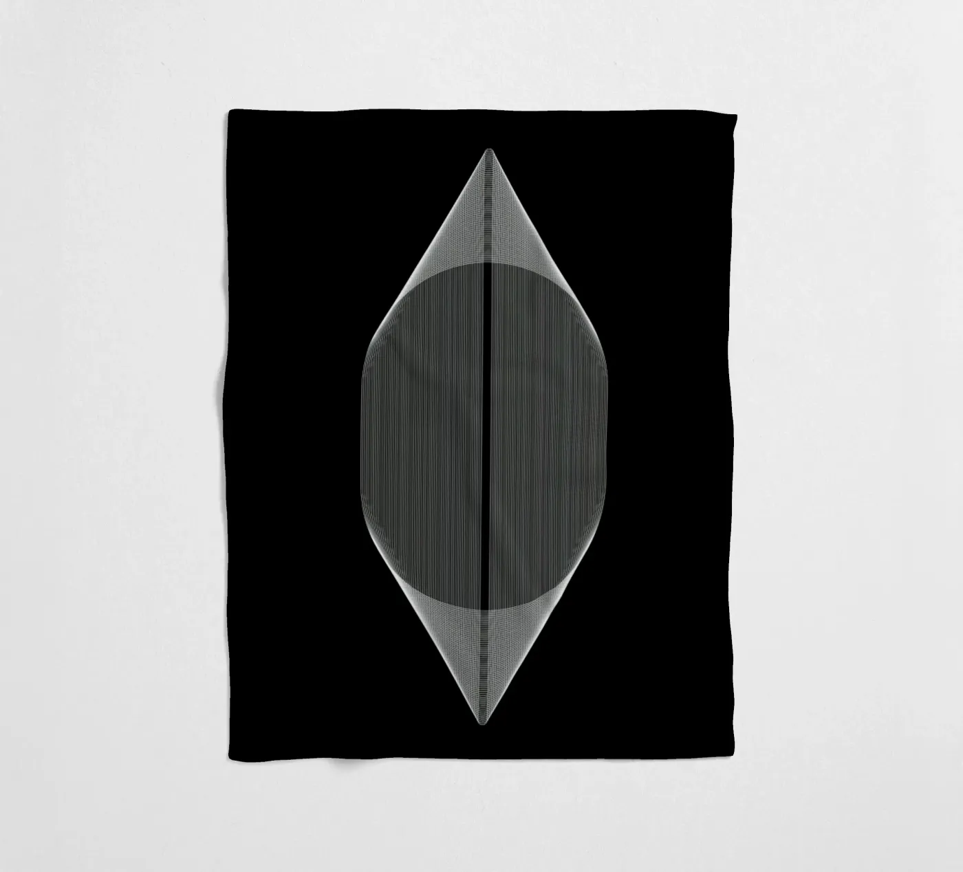 Oval 2 Fleecedecke von LeDieg