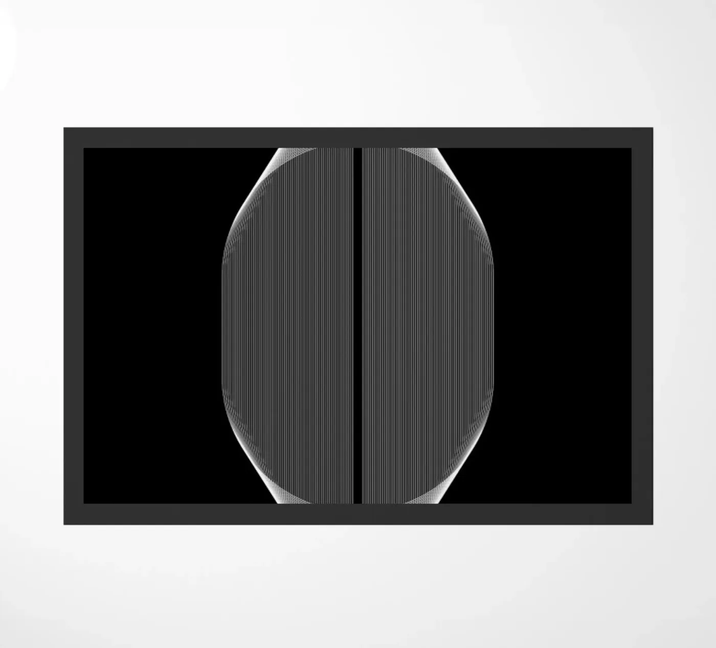 Oval 2 deurmat van LeDieg
