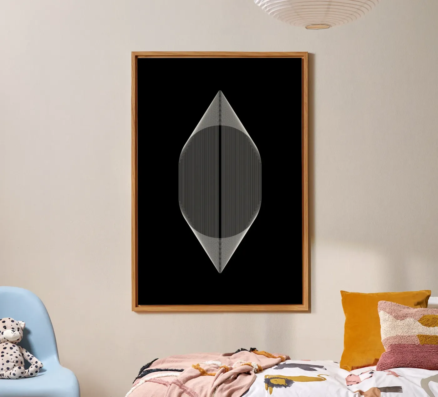 Oval 2 alluminio dibond da LeDieg