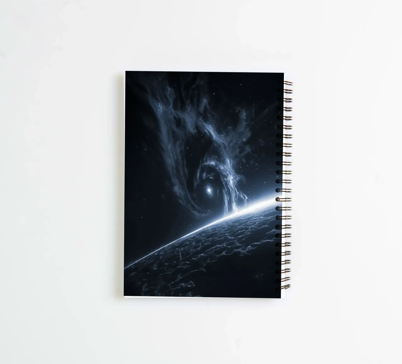 Cosmica notitieboek met spiraal van Stellar Dream Art