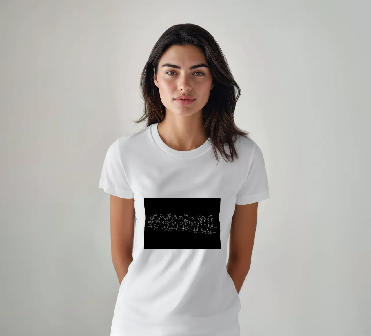 Lunch atop a Skyscraper t-shirt da Ninhol