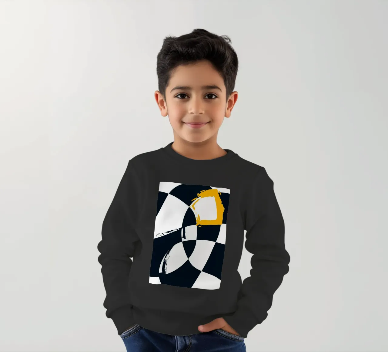 Geometric patterns felpa bambino da LisaArtes