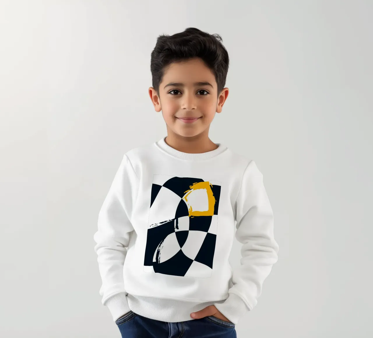 Geometric patterns sudadera para niño de LisaArtes