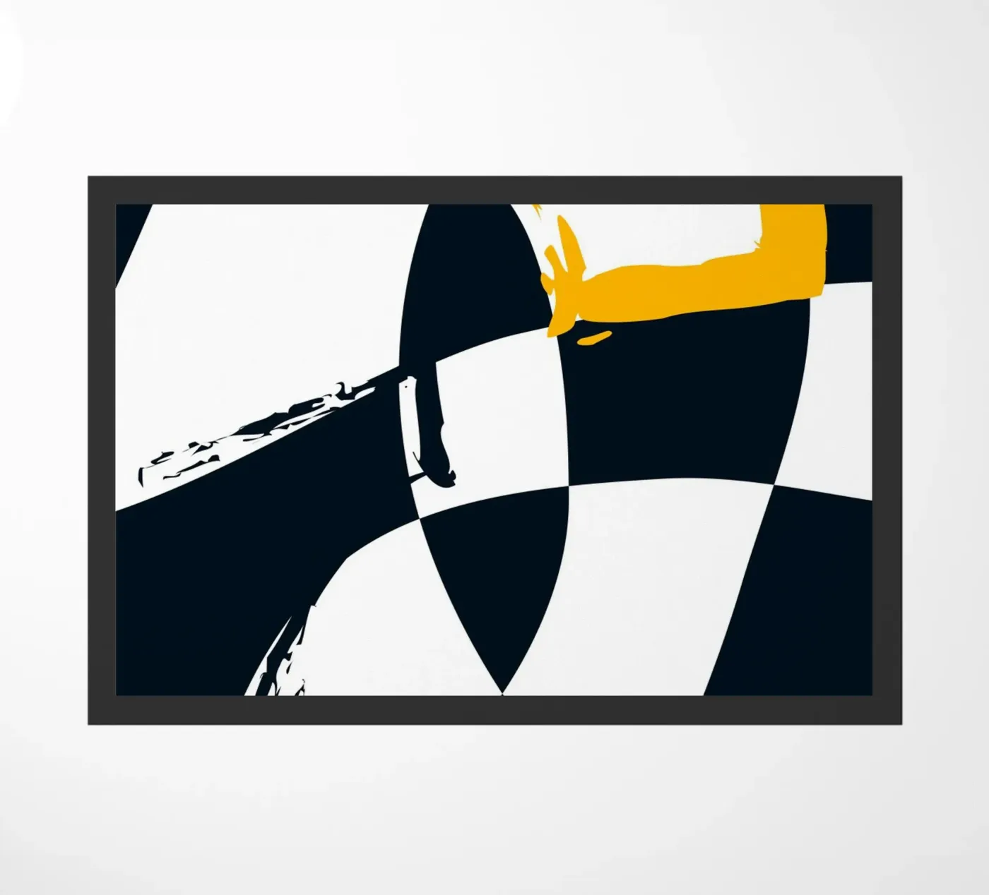 Geometric patterns paillasson de LisaArtes