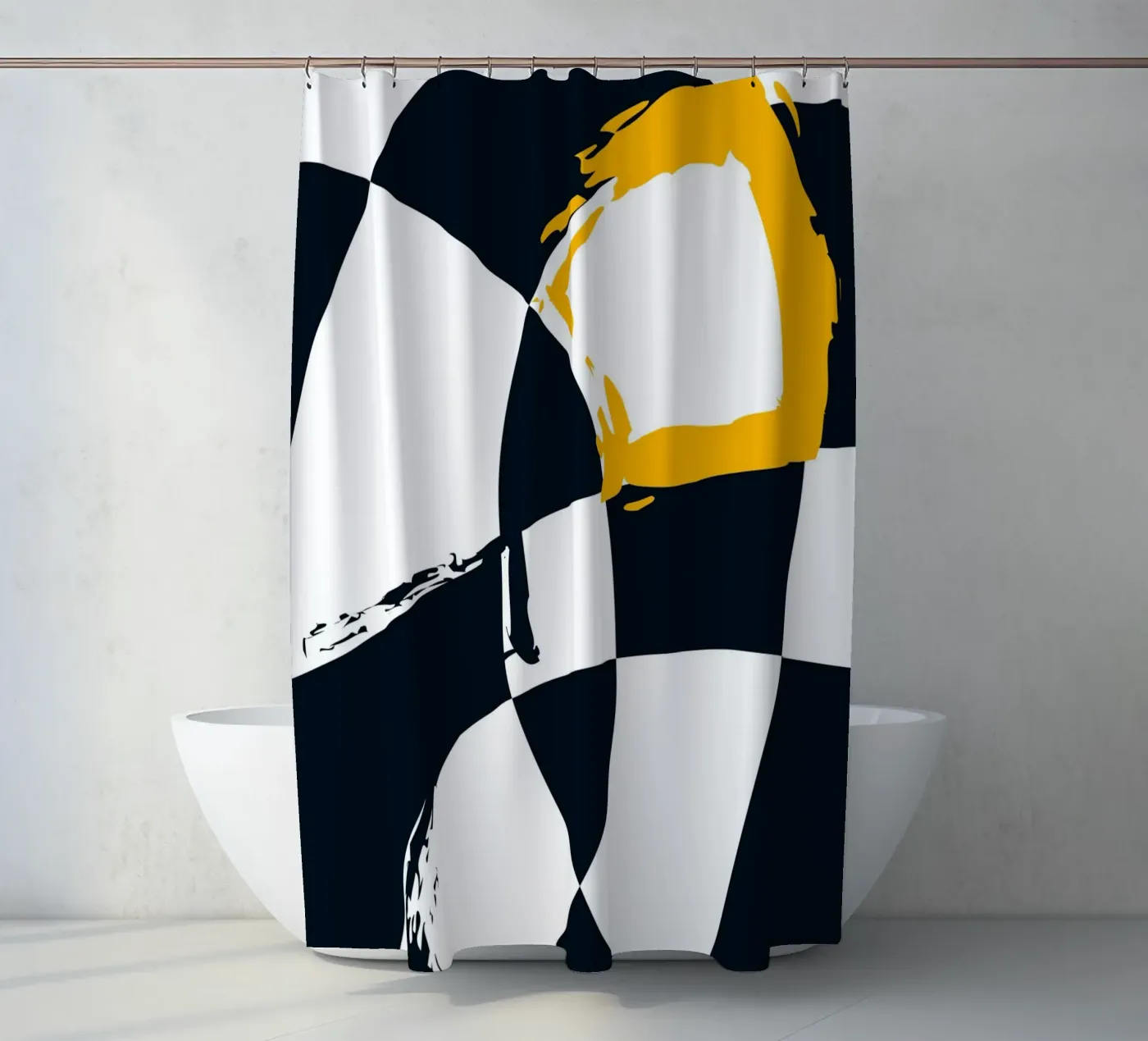 Geometric patterns Duschvorhang von LisaArtes