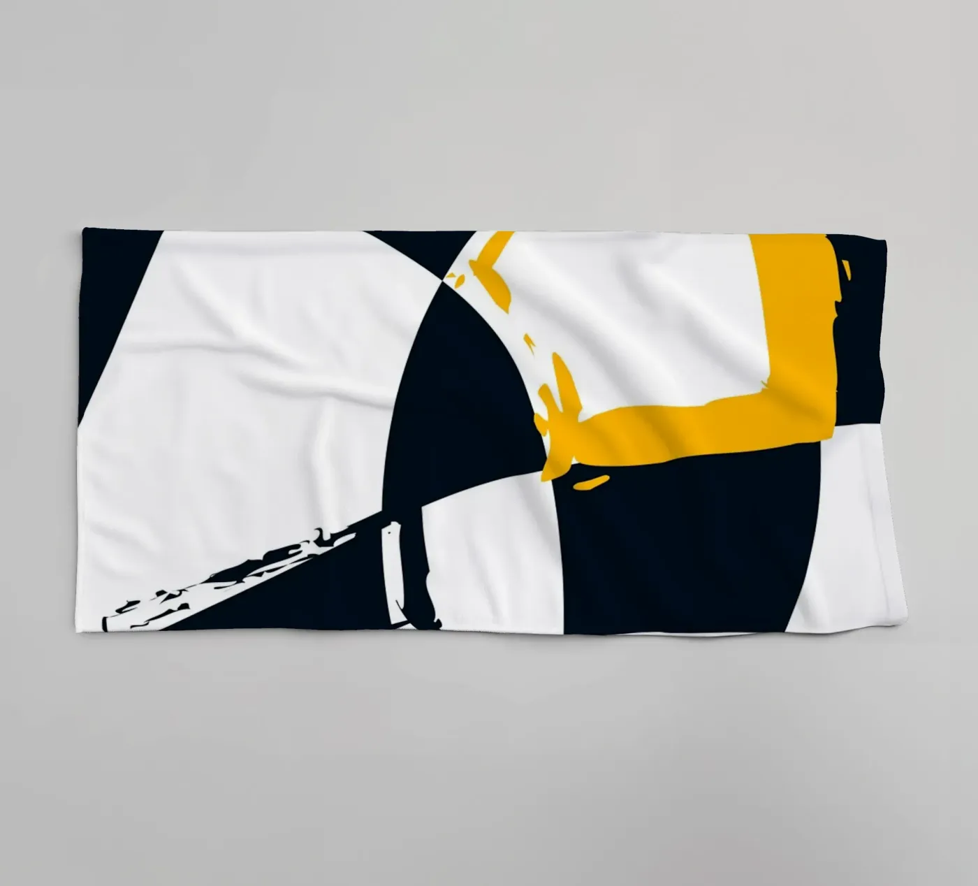 Geometric patterns towel by LisaArtes