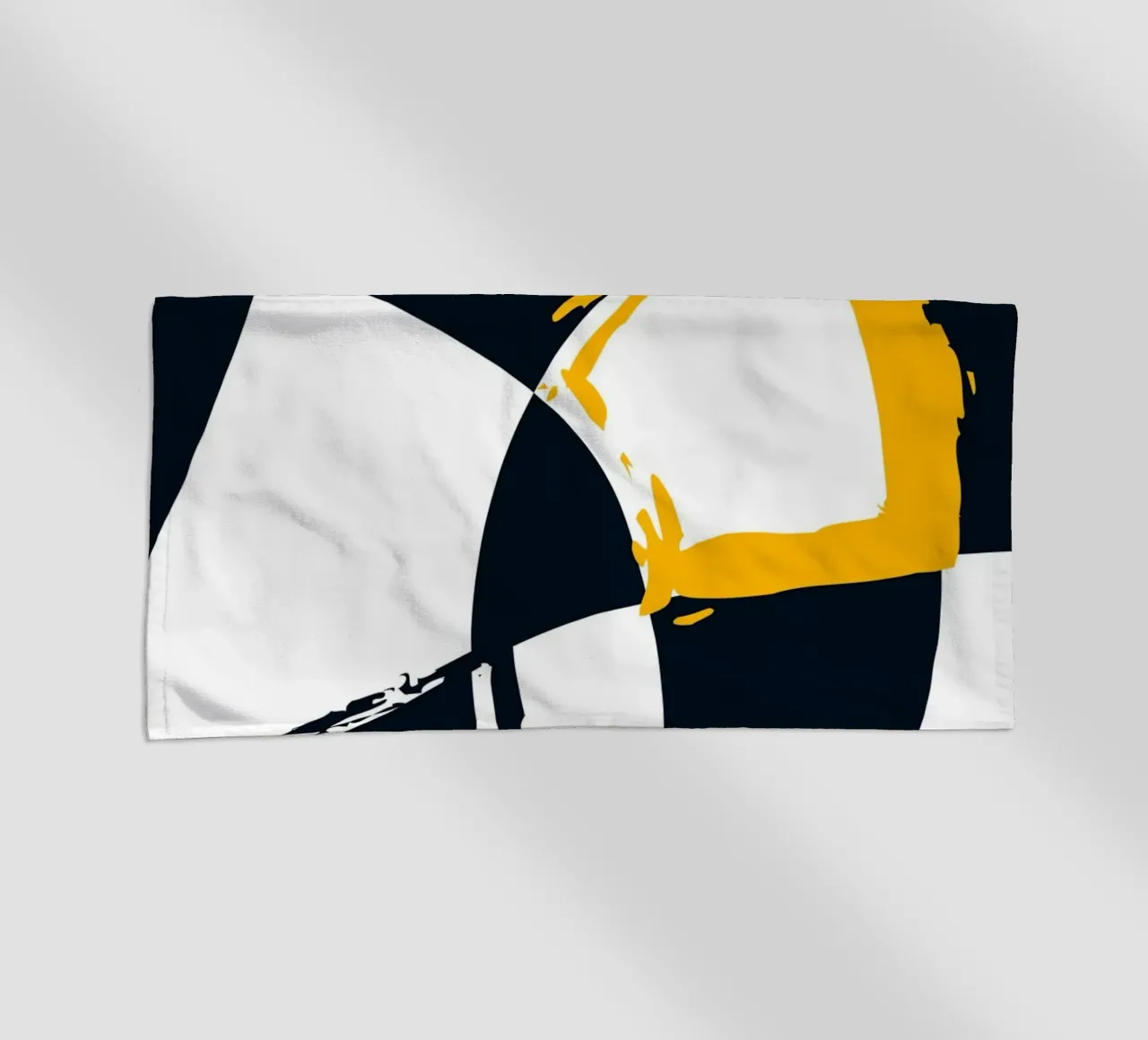 Geometric patterns beach towel by LisaArtes