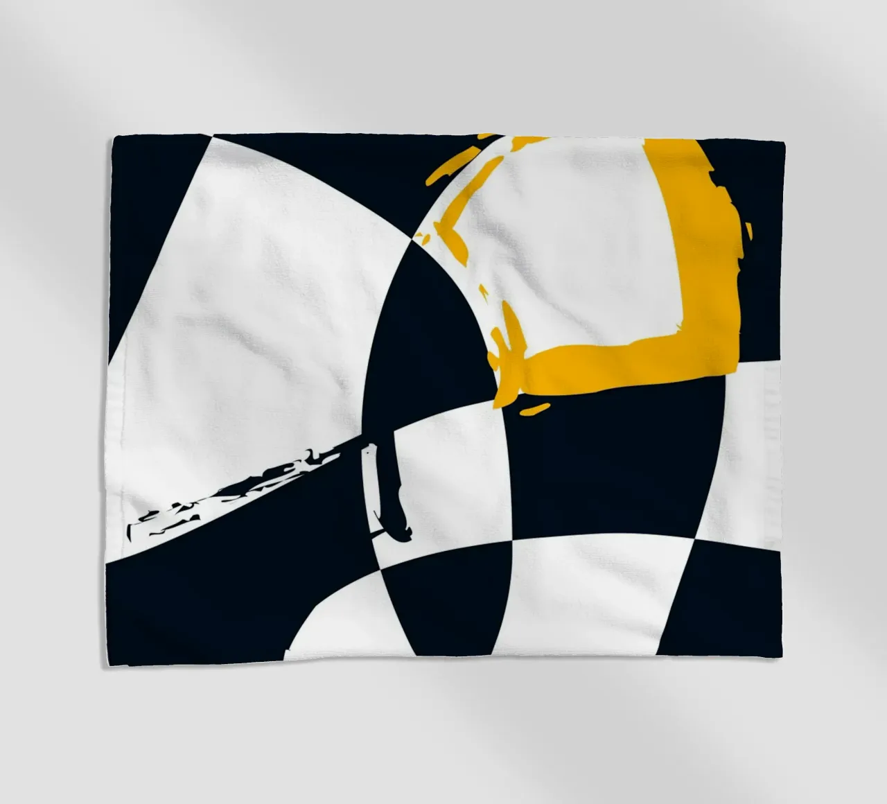 Geometric patterns beach towel by LisaArtes