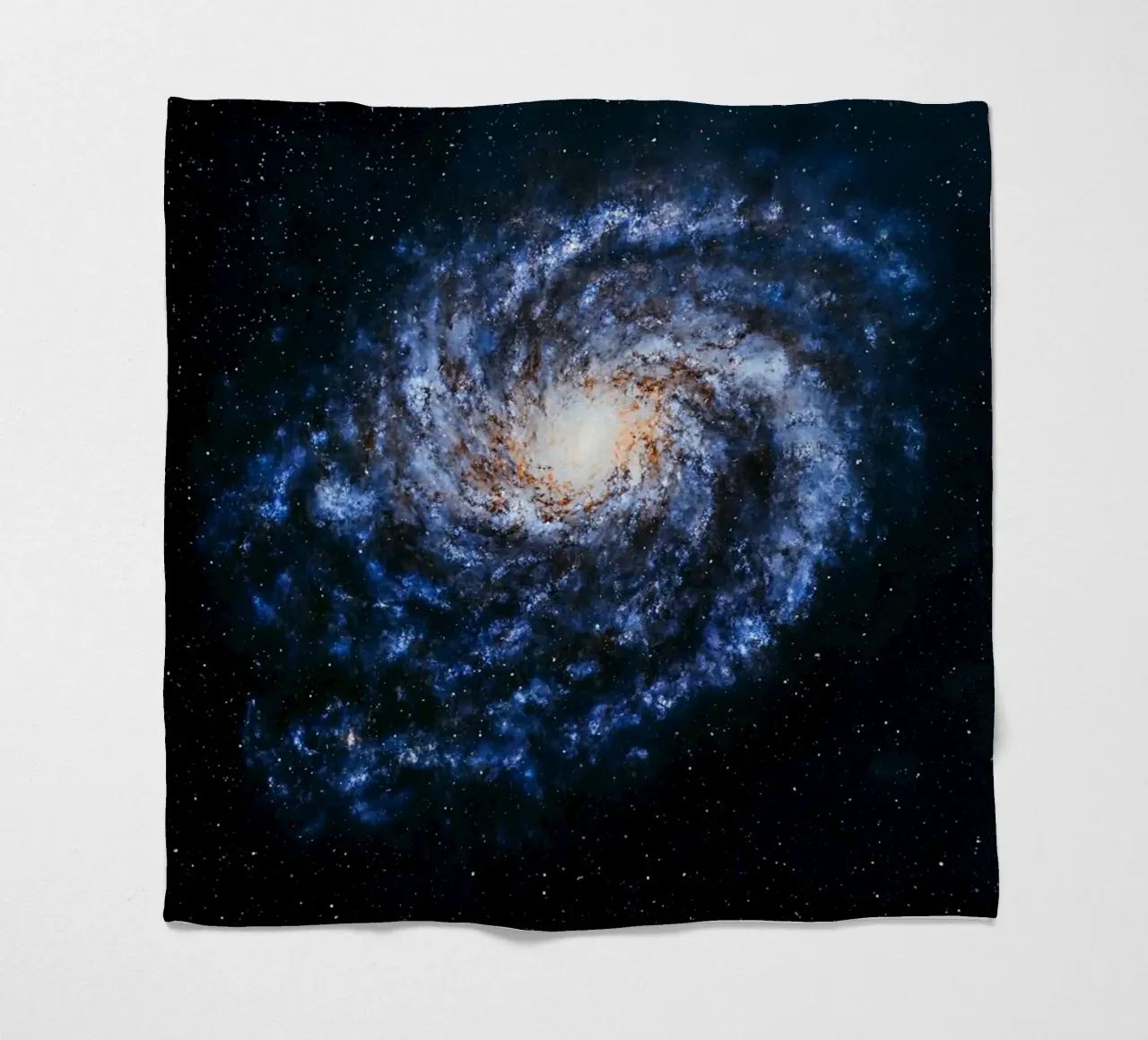 Galaxia fleece blanket by Stellar Dream Art