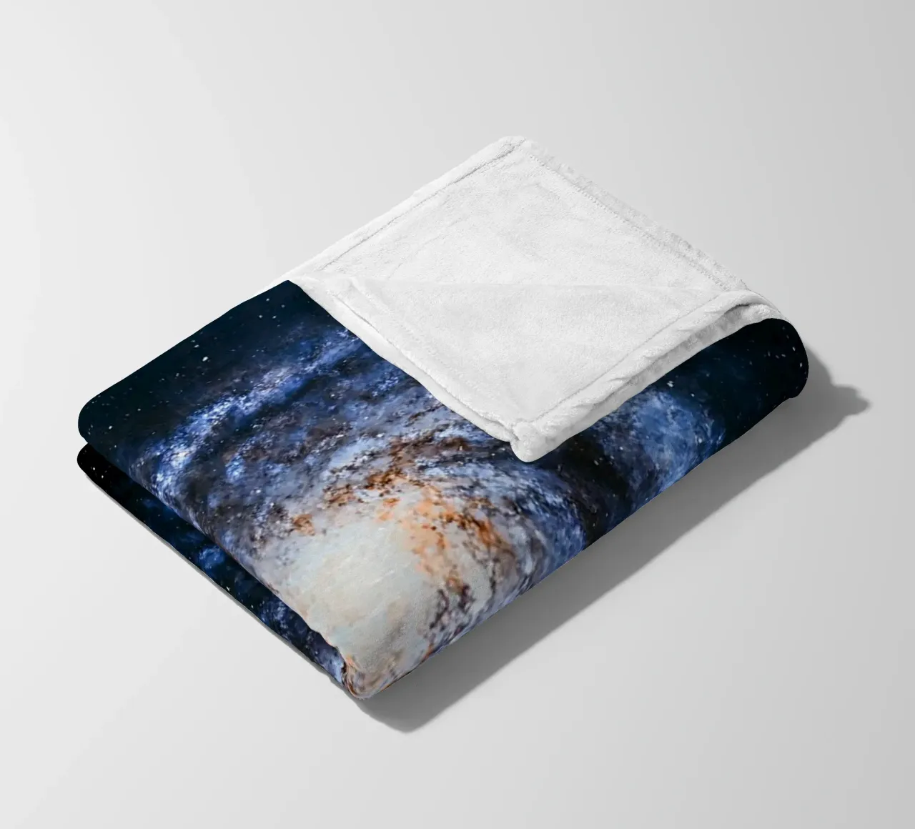 Galaxia fleece blanket by Stellar Dream Art