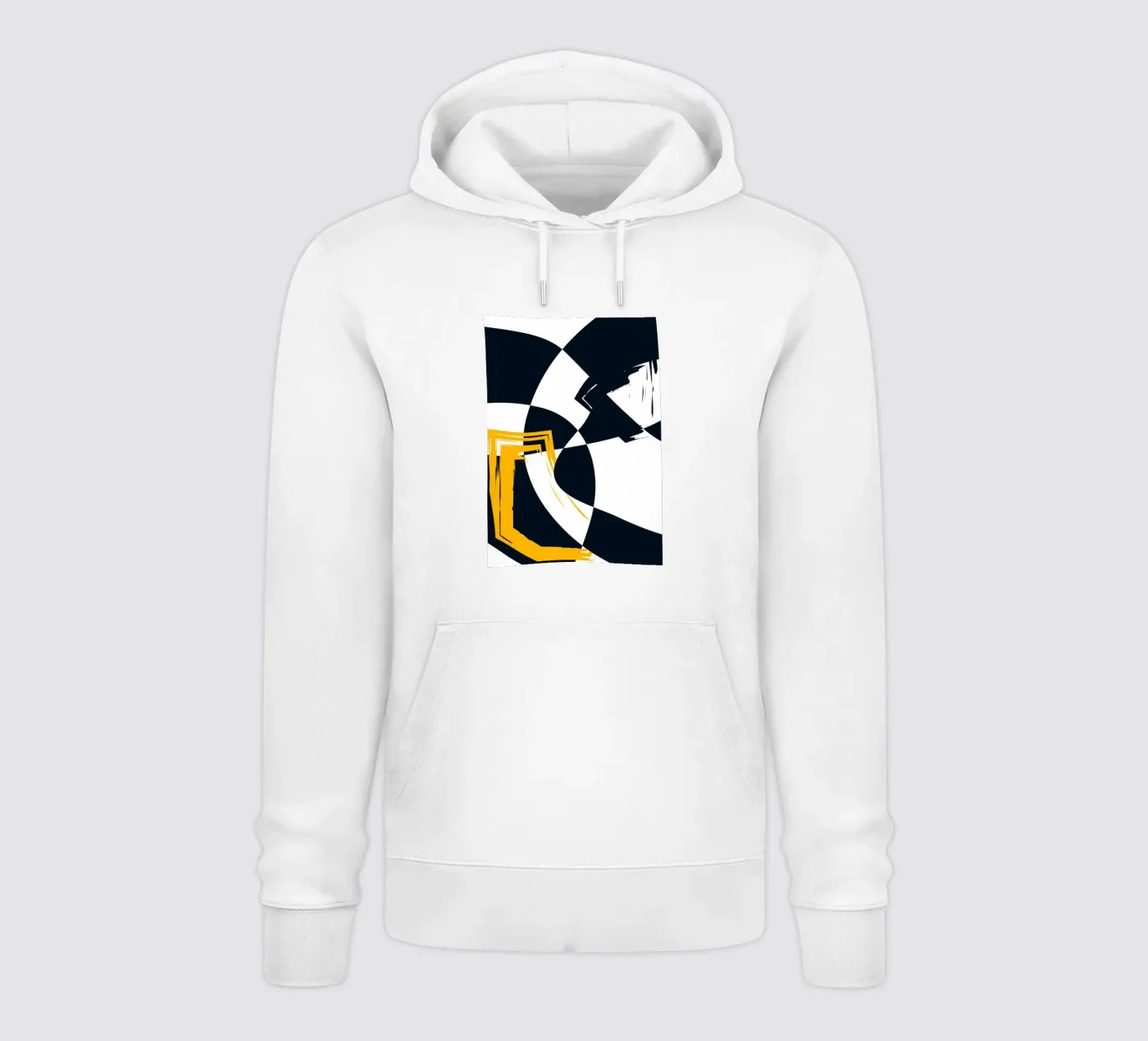 Dynamic composition hoodie van LisaArtes