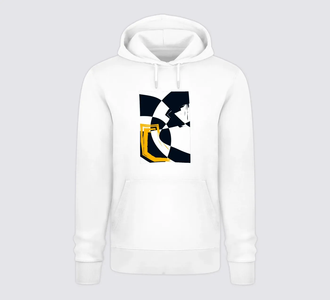 Dynamic composition hoodie van LisaArtes