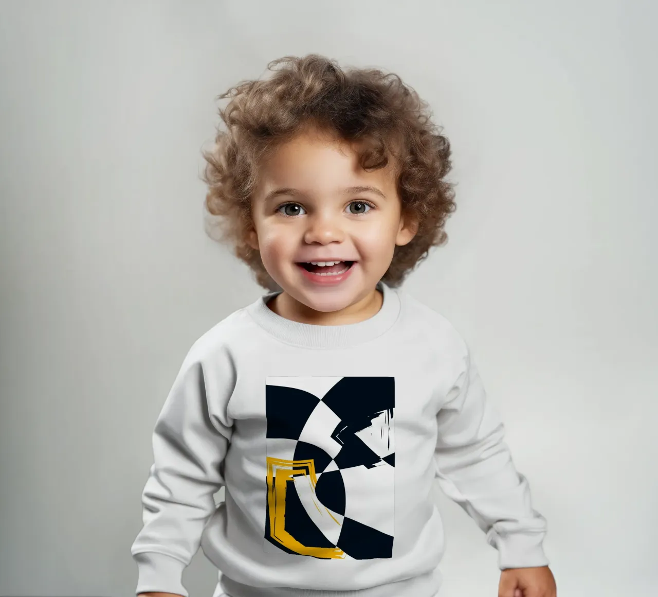 Dynamic composition felpa neonato da LisaArtes