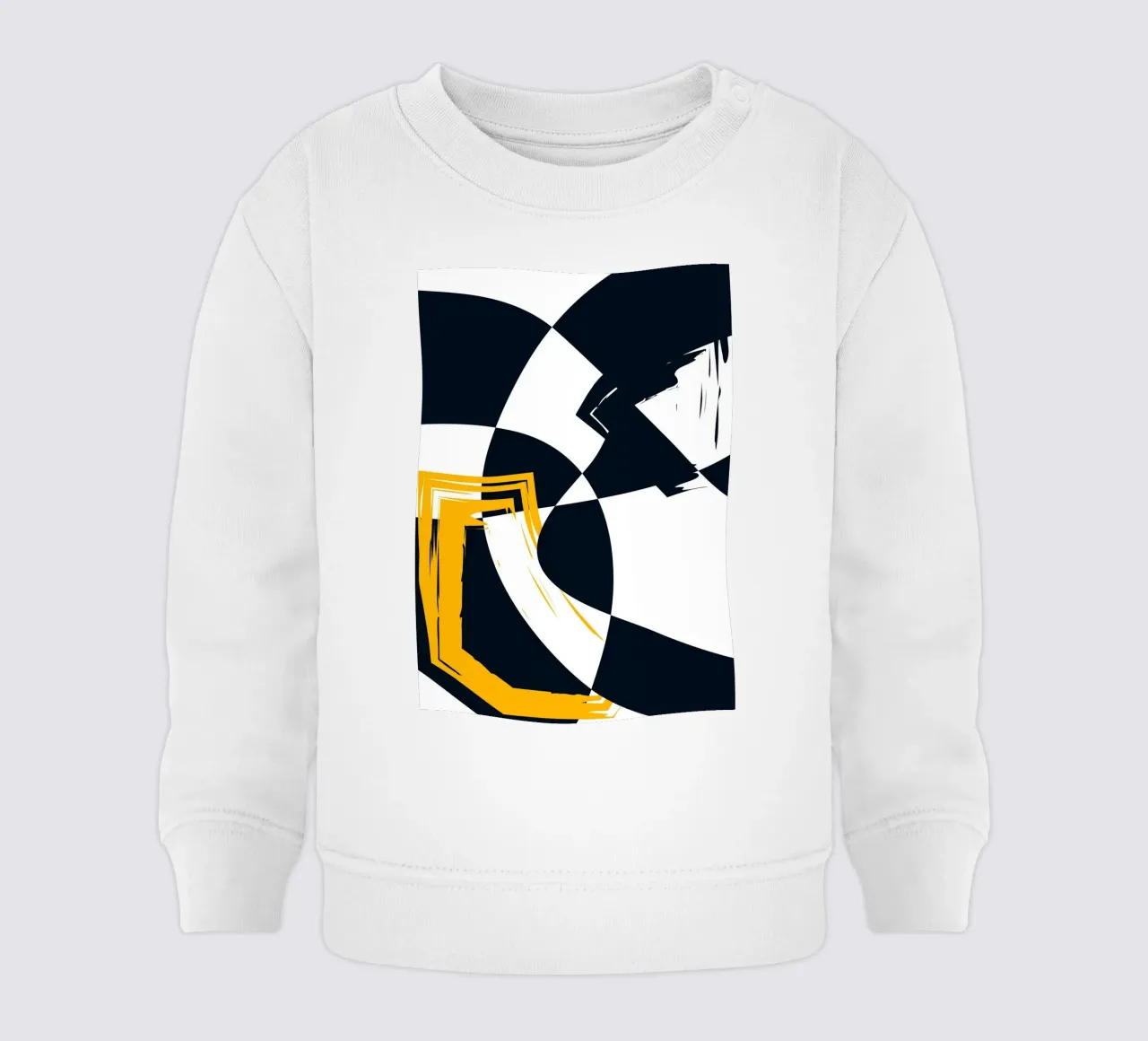 Dynamic composition felpa neonato da LisaArtes