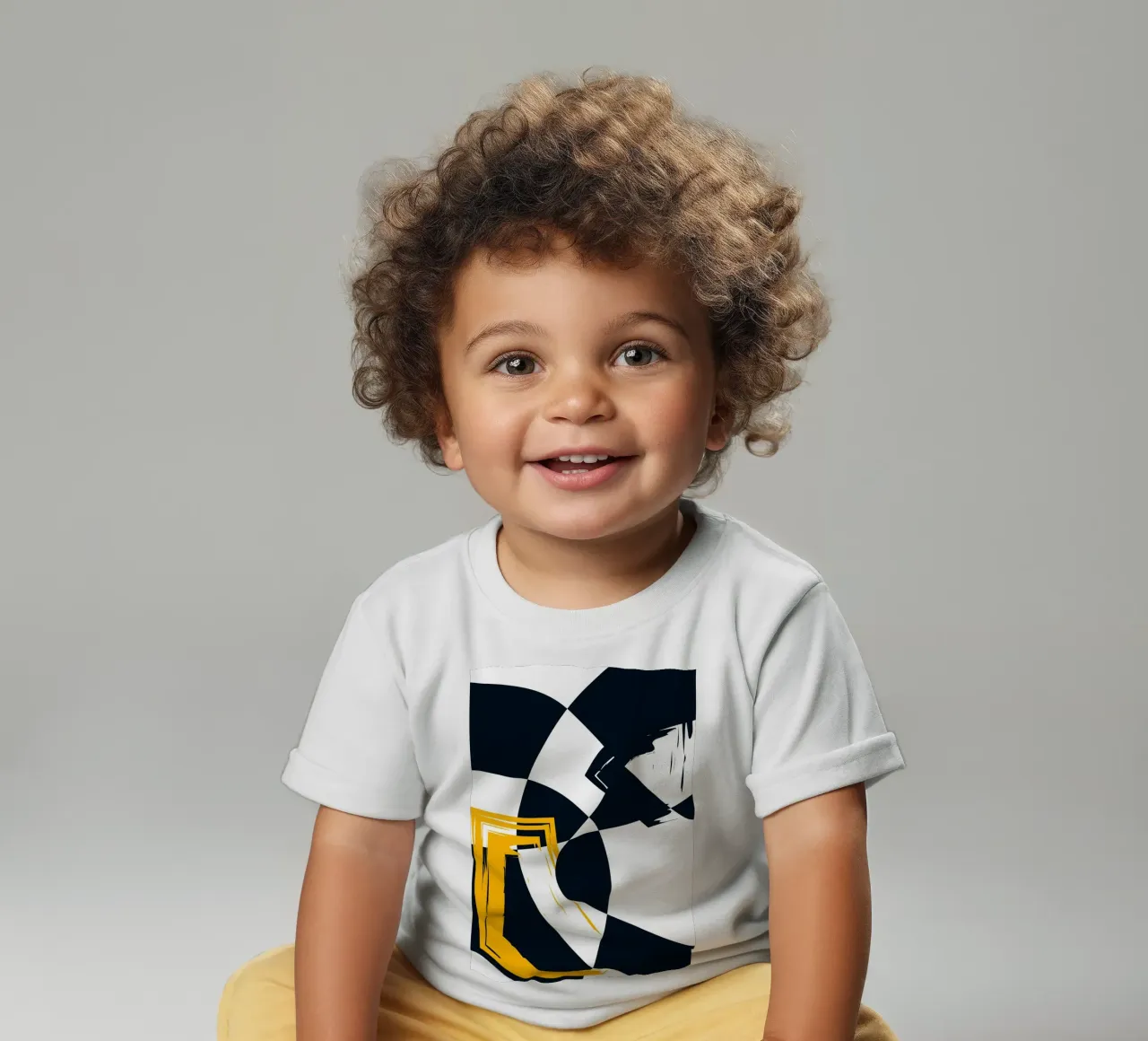 Dynamic composition maglietta neonato da LisaArtes