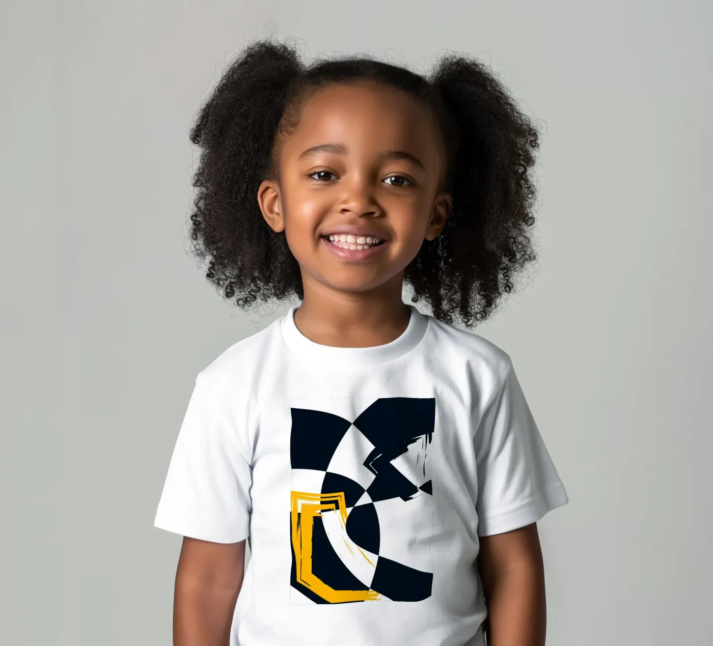 Dynamic composition kinder t-shirt van LisaArtes