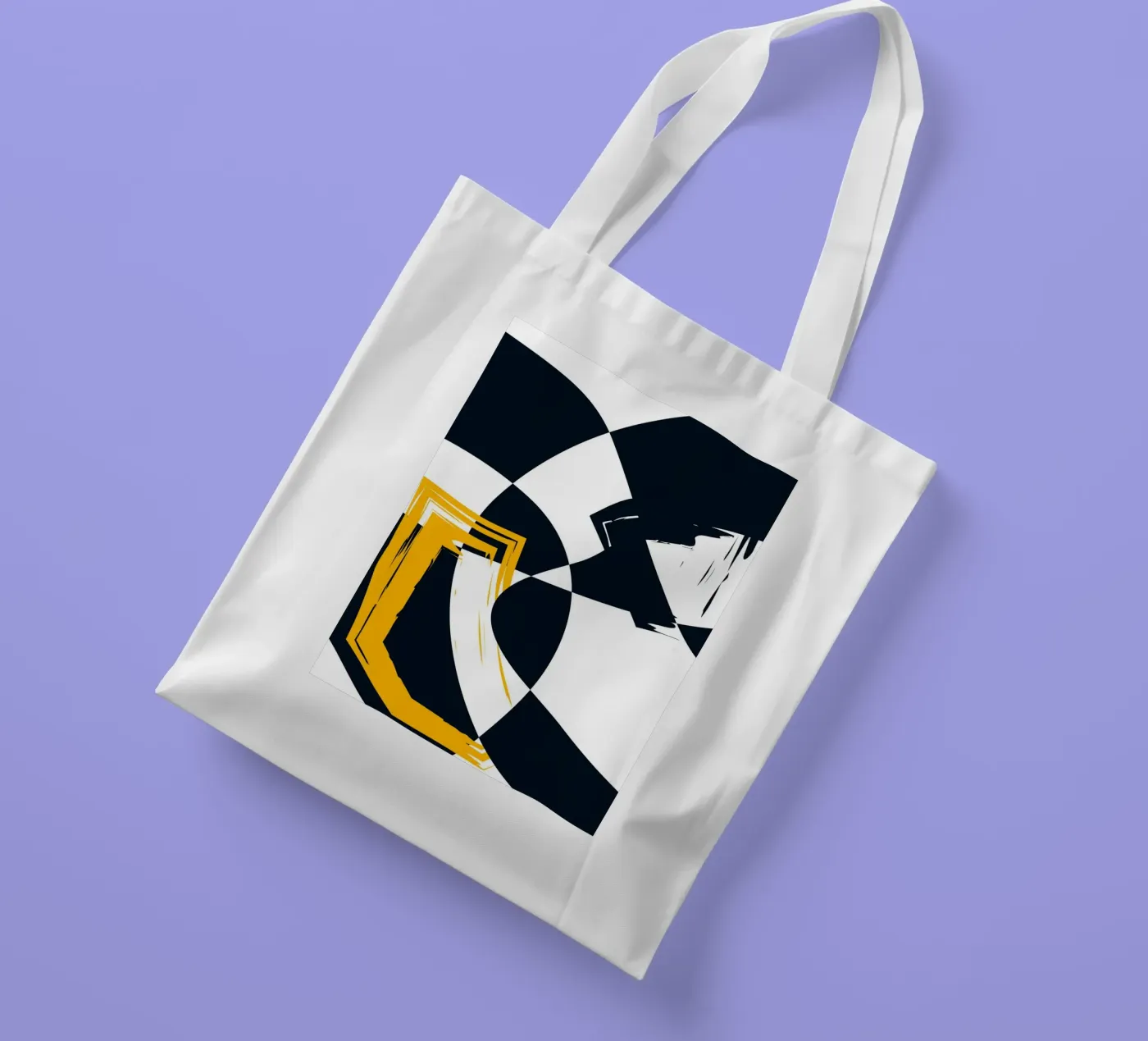 Dynamic composition tote bag by LisaArtes