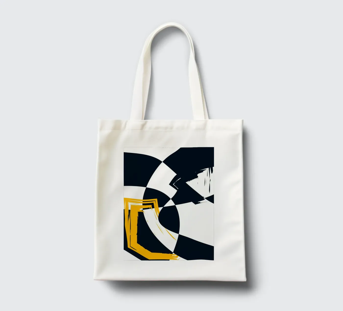 Dynamic composition tote bag by LisaArtes