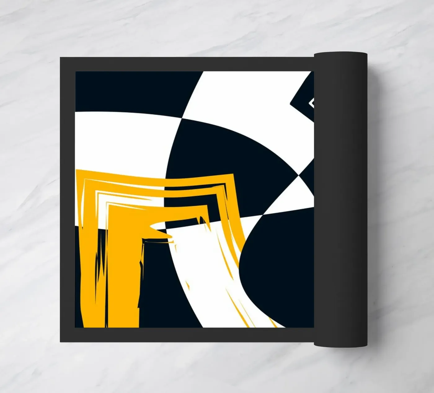 Dynamic composition Fußmatte von LisaArtes