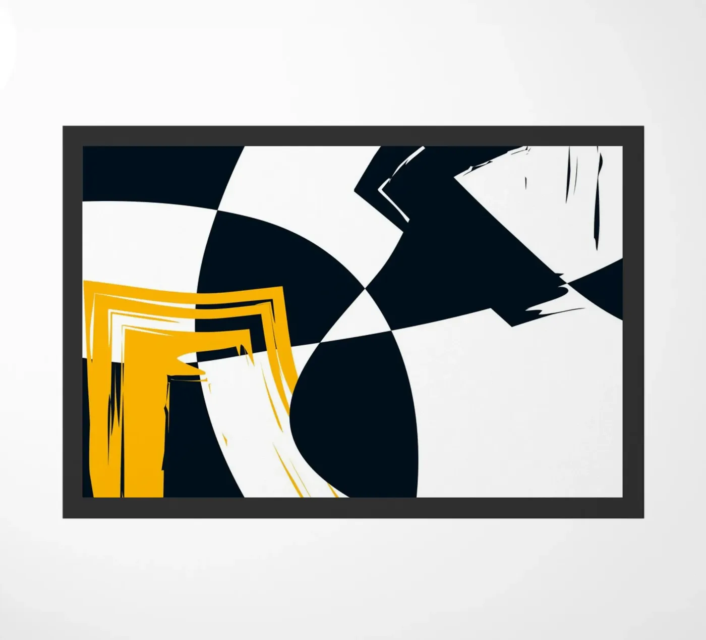 Dynamic composition Fußmatte von LisaArtes
