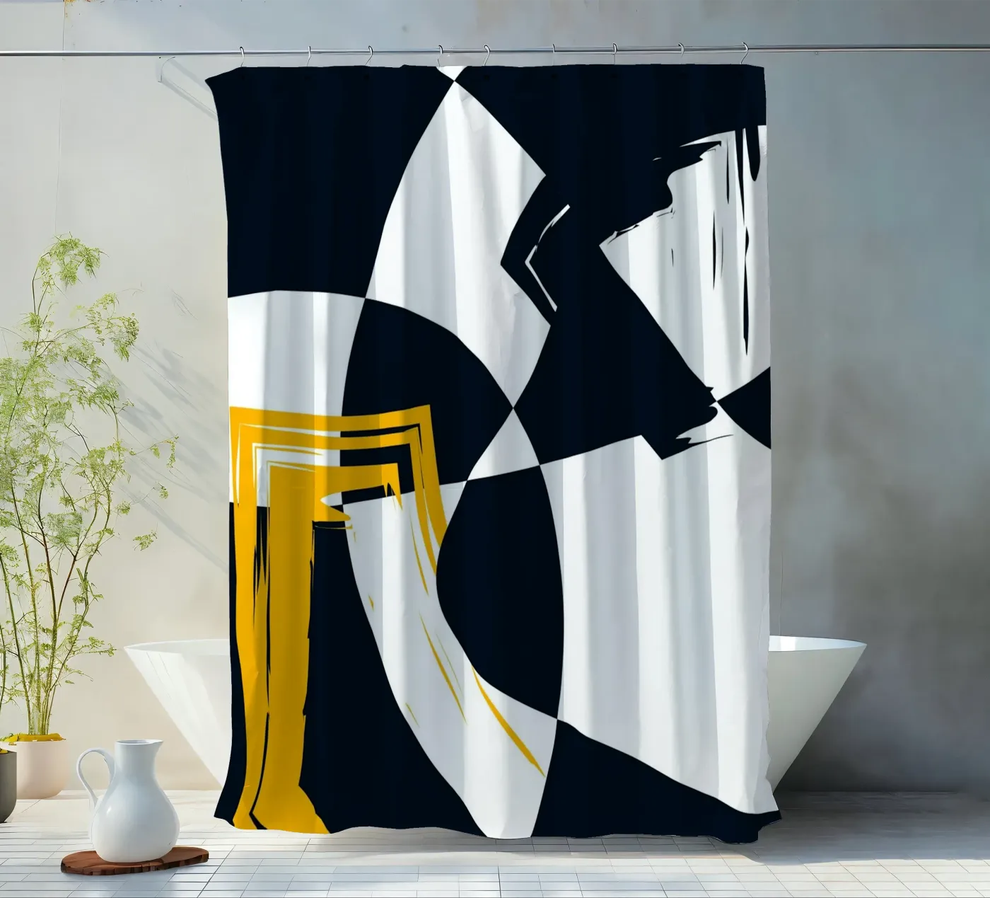 Dynamic composition Duschvorhang von LisaArtes