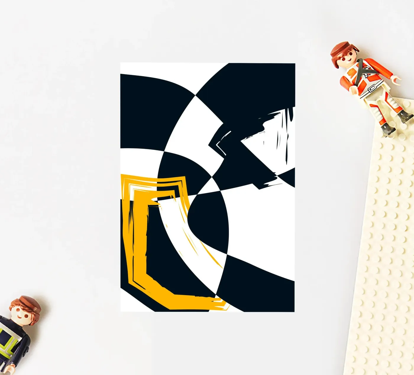 Dynamic composition Sticker von LisaArtes