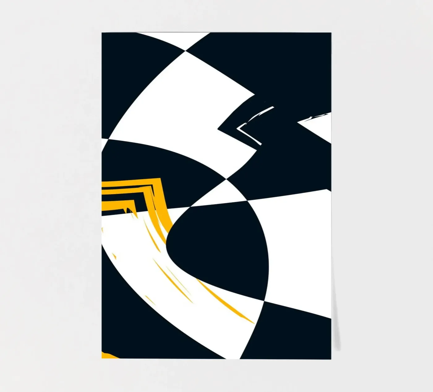 Dynamic composition stickervel van LisaArtes