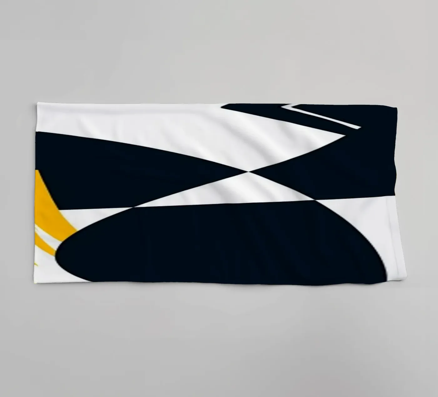 Dynamic composition towel by LisaArtes